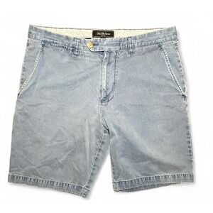 Saks Fifth Ave Shorts 32 Men's Casual Blue jeans Chino 100% Pima Cotton